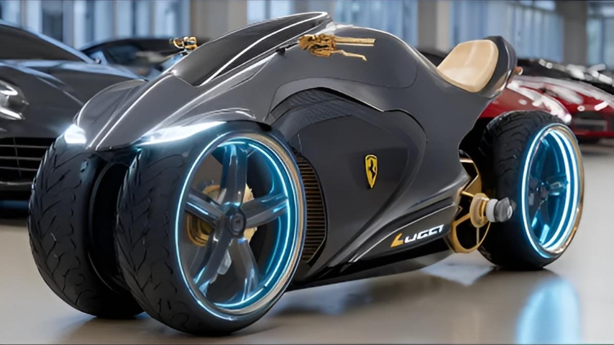 Ferrari Motorcycle: diseño increíble y estilo único que rompe límites con potencia y elegancia extrema