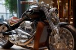 Motocicleta Bentley de lujo: diseño personalizado premium con potente motor V8 y estilo exclusivo impresionante